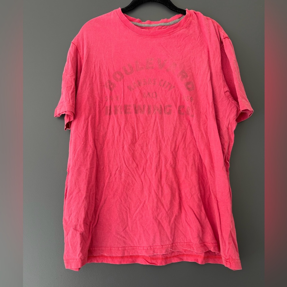 Camp David Boulevard Kansas City Red Short Sleeve Tee